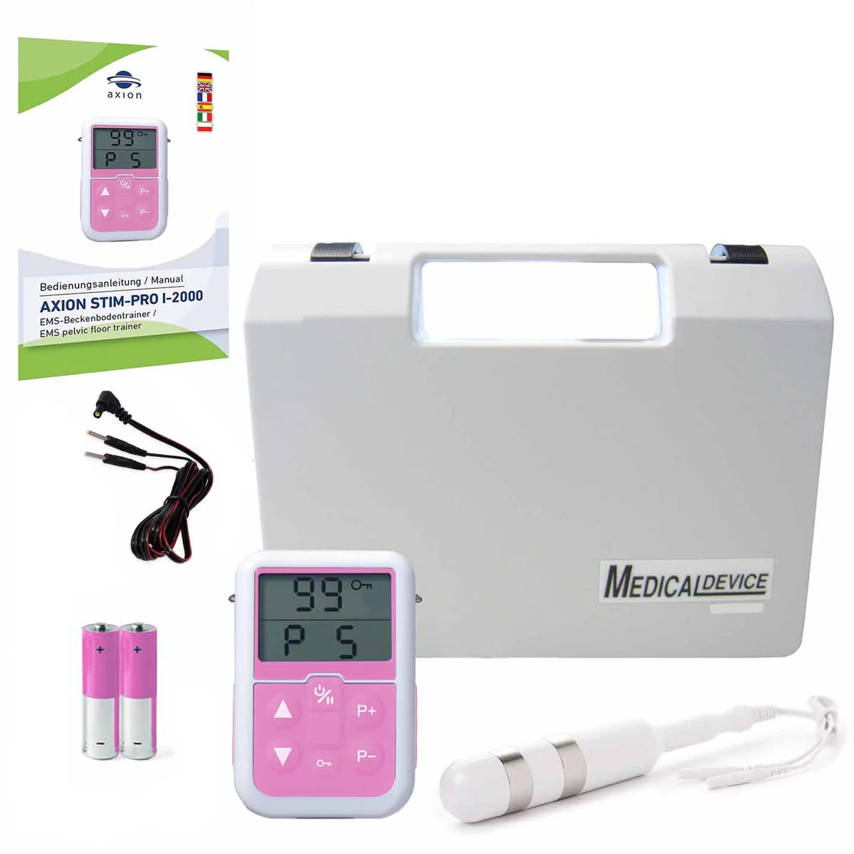 Beckenbodentrainer Stim-Pro I-2000 für Frauen inklusive Vaginalsonde - Image 3