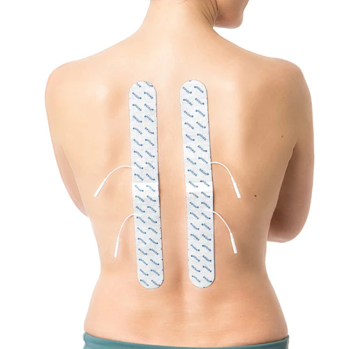 Elektrodenset (oberer Rücken) - 5 Stück - passend zu axion, Prorelax, Promed - 2mm Steckanschluss - Image 3