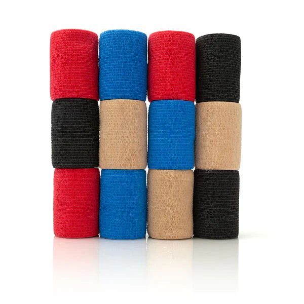 Haftbandage 7,5 cm Breite - 12 Rollen - Mix-Set in 4 Farben - Image 3