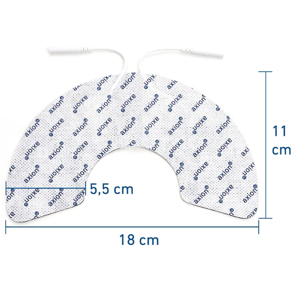 Knie-Elektrode - 2 Stück - passend zu axion, Prorelax, Promed, Auvon - 2mm Steckanschluss - Image 4